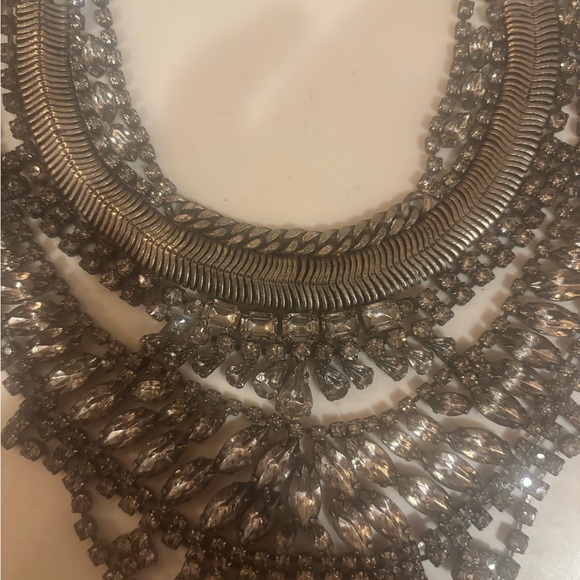 DylanLex Silver Statement Necklace - Picture 5 of 6